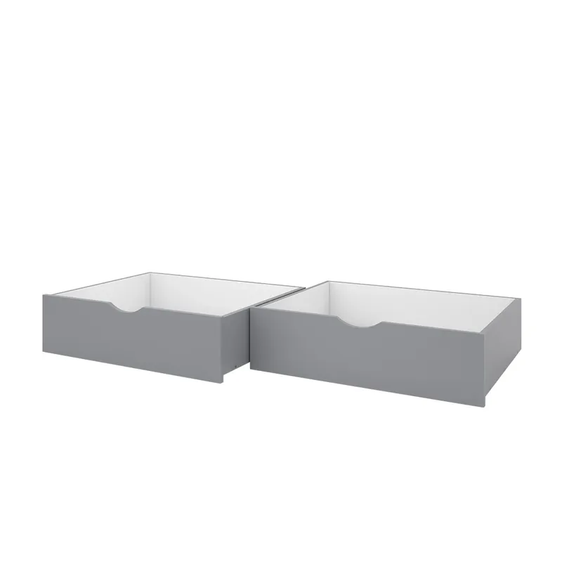 Výsuvná zásuvka Bali Šedá 78 x 61.8 cm Sada 2 kusů Vitalispa Nejprodávanější