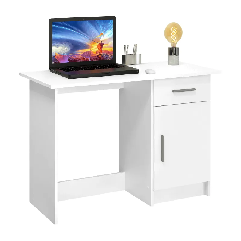 Pouze Dnes Univerzální PC stůl, bílá, SIRISS NEW P1, poškozené zboží