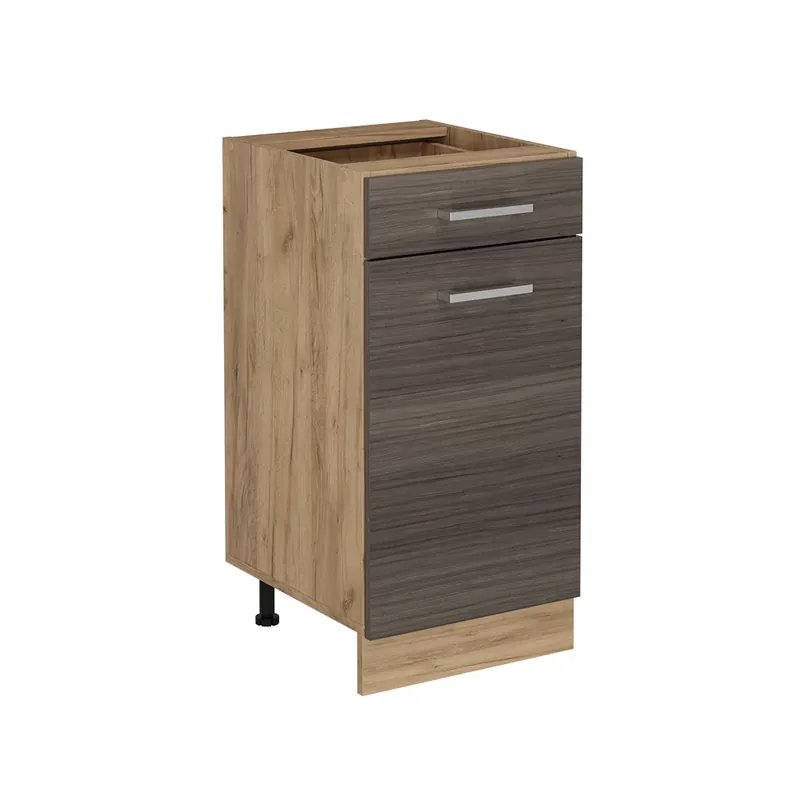 Spodní skříňka kuchyňské linky R-Line Ušlechtilá šedá 40 cm bez pracovní desky Vicco Speciální Cena