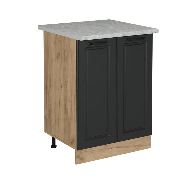 Spodní skříňka kuchyňské linky R-Line Antracitový venkovský dům 60 cm PD Mramor Vicco Akční Nabídka