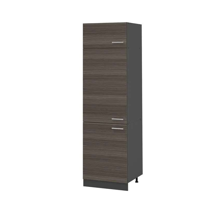 Ihned K Objednání Skříňka na lednici R-Line Ušlechtilá šedá 60 cm Vicco