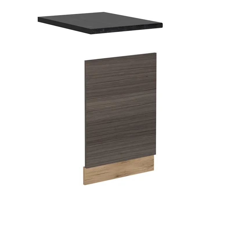 Horká Nabídka Přední panel R-Line Ušlechtilá šedá 45 cm , PD Antracit Vicco