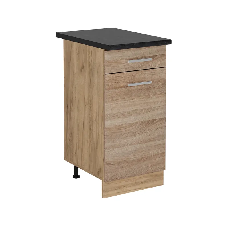 Spodní skříňka kuchyňské linky R-Line Sonoma 40 cm , PD Antracit Vicco Nejlepší Volba