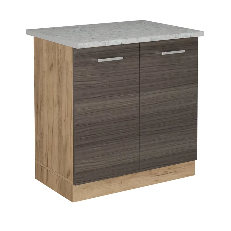 Koupit Online Skříňka pod dřez R-Line Ušlechtilá šedá 80 cm PD Mramor Vicco