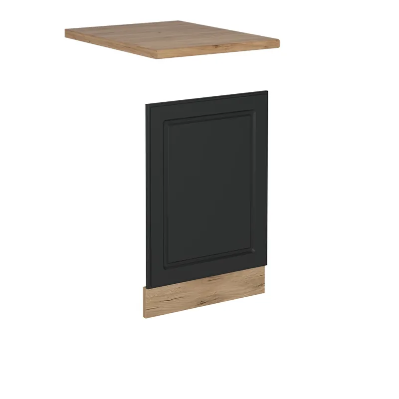 Přední panel R-Line Antracitový venkovský dům 45 cm , PD Dub Vicco Vrácení Zdarma