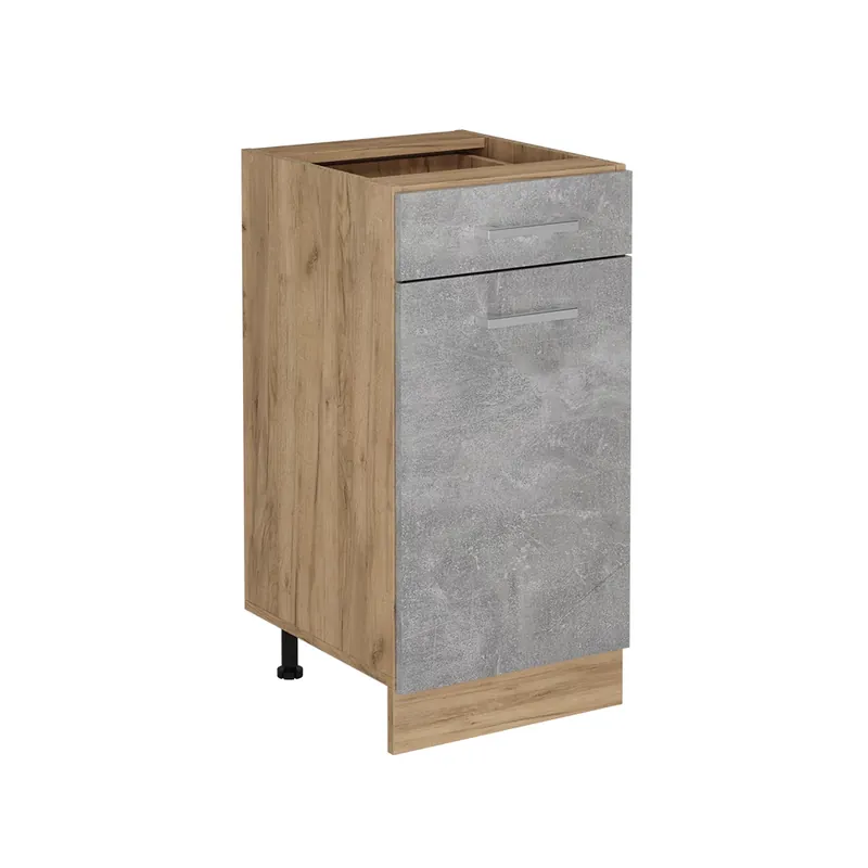 Spodní skříňka kuchyňské linky R-Line Beton 40 cm bez pracovní desky Vicco Časově Omezené