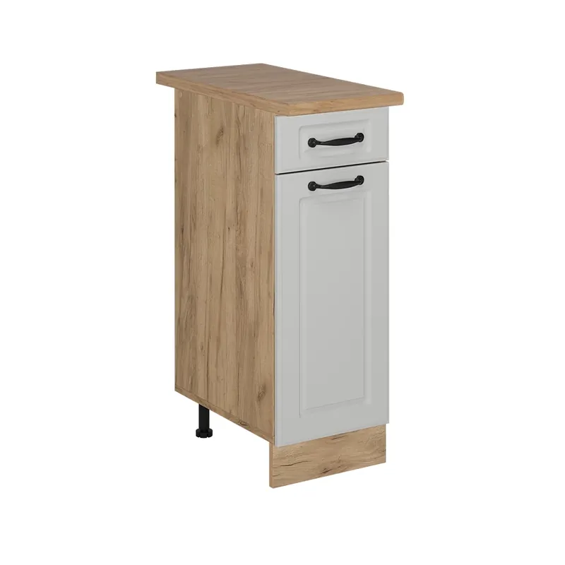 Top Prodej Spodní skříňka kuchyňské linky R-Line Bílý venkovský dům 30 cm , PD Dub Vicco