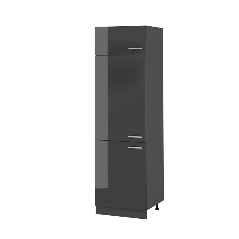 Skříňka na lednici R-Line Antracitový vysoký lesk 60 cm Vicco Odeslání Ihned