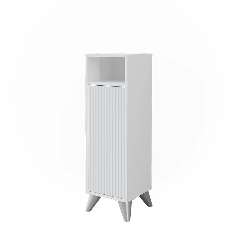 Střední skříňka Leano Bílá 30 x 97 cm s dveřmi Vicco Speciální Cena