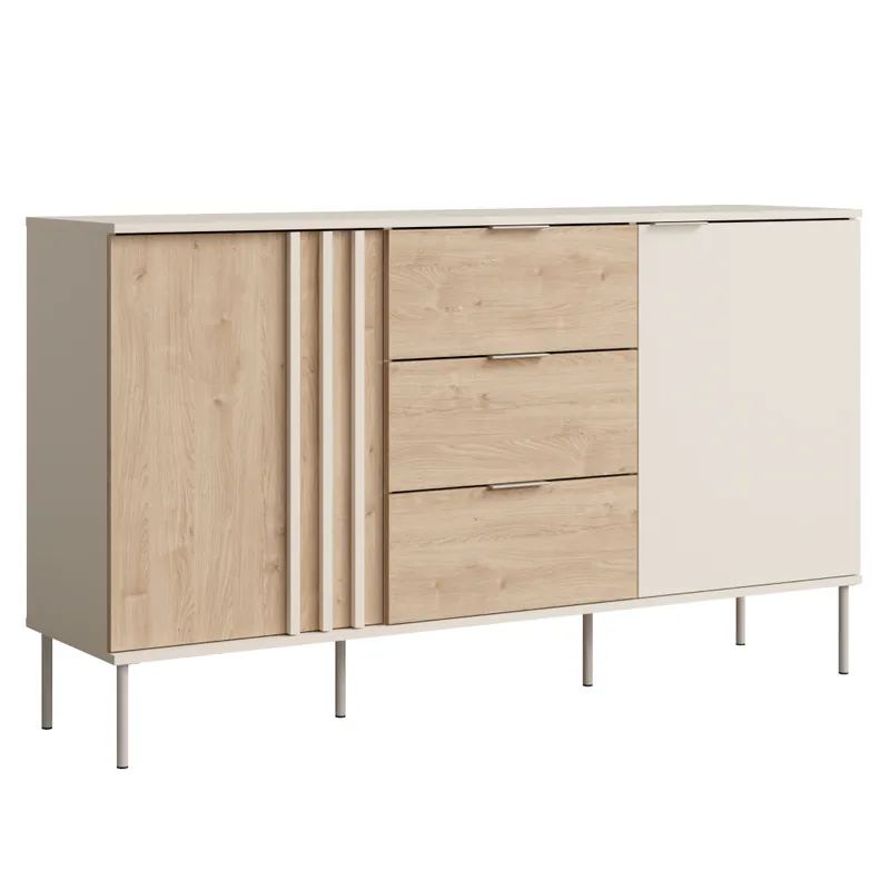 Top Prodej Komoda 2D3S, kašmír/dub artisan, RIMINA