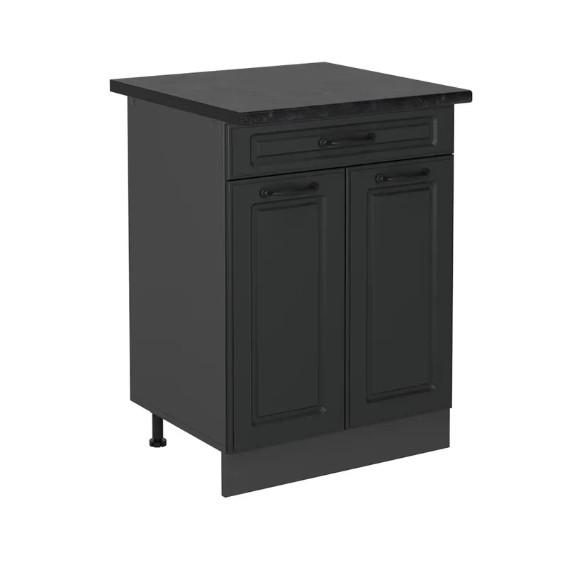 Cenový Hit Spodní skříňka kuchyňské linky R-Line Antracitový venkovský dům 60 cm , PD Antracit Vicco