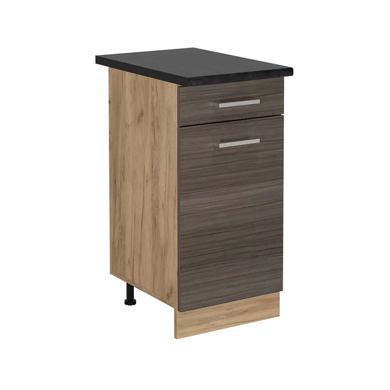 Spodní skříňka kuchyňské linky R-Line Ušlechtilá šedá 40 cm , PD Antracit Vicco Cenový Hit