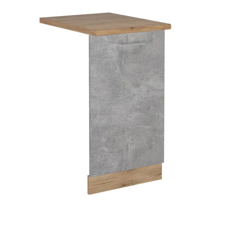 Ověřený Čelní panel myčky R-Line Beton 45 cm , PD Dub Vicco