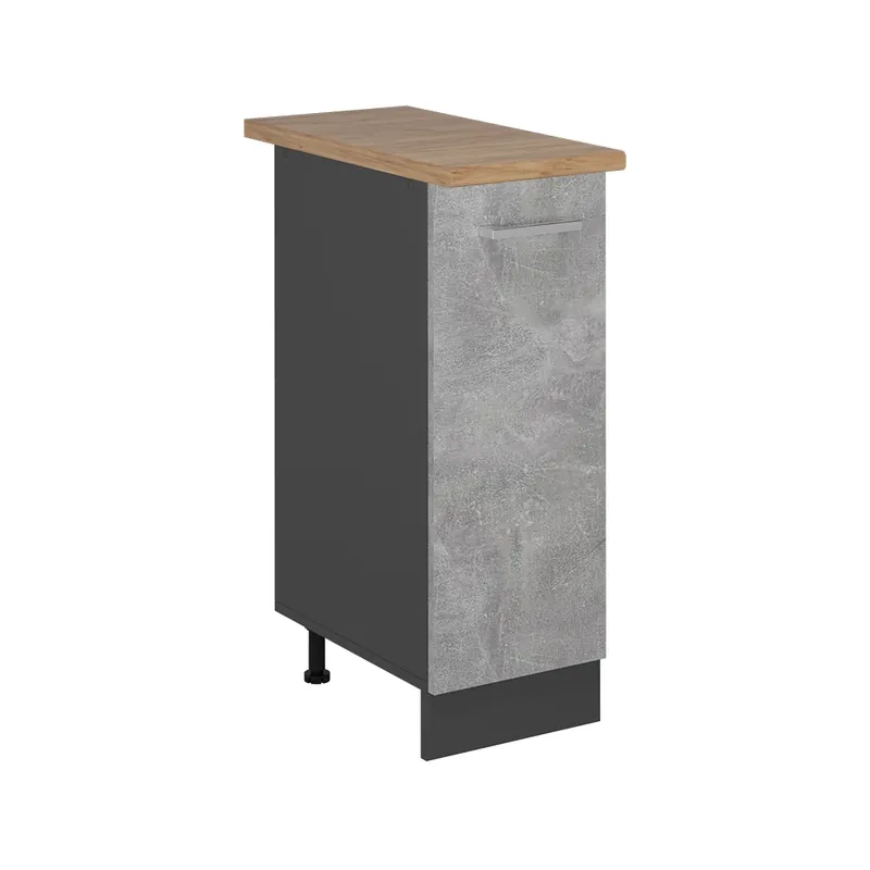 Lékárničková skříňka R-Line Beton 30 cm , PD Dub Vicco Nejlepší Volba