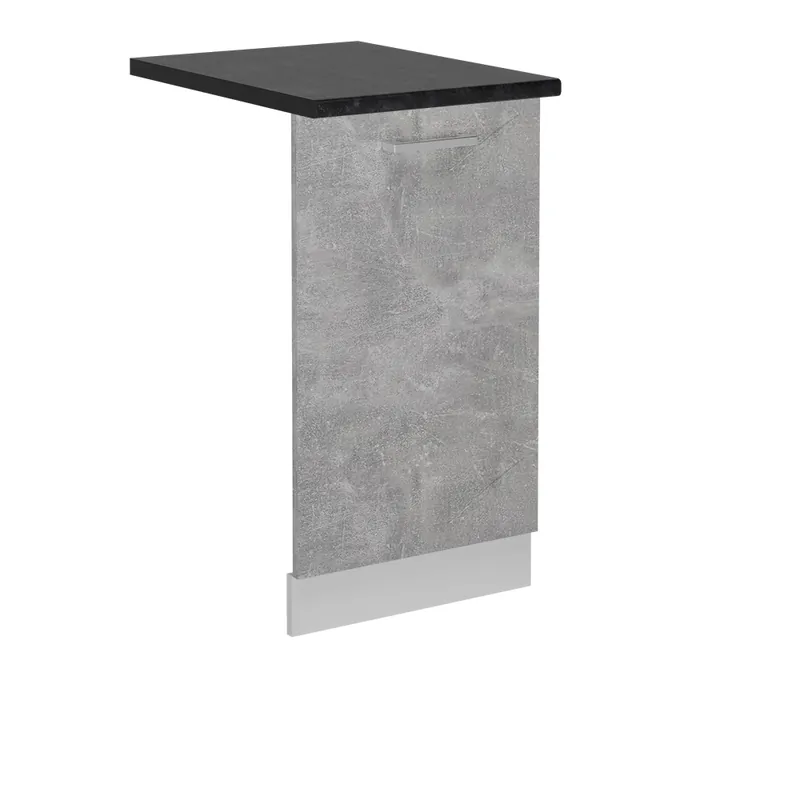 Přední panel R-Line Beton 45 cm , PD Antracit Vicco Autentický