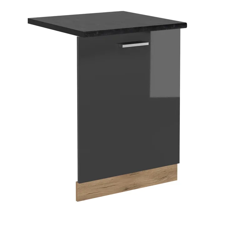 Čelní panel myčky R-Line Antracitový vysoký lesk 60 cm , PD Antracit Vicco Originální