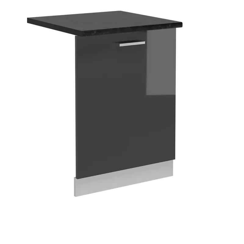 Čelní panel myčky R-Line Antracitový vysoký lesk 60 cm , PD Antracit Vicco Pouze Dnes