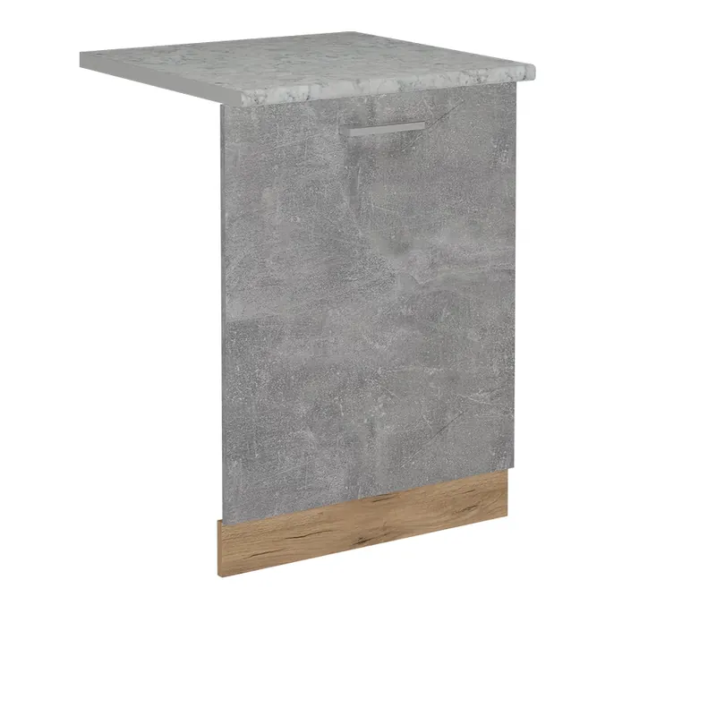 Autentický Čelní panel myčky R-Line Beton 60 cm s pracovní deskou Vicco