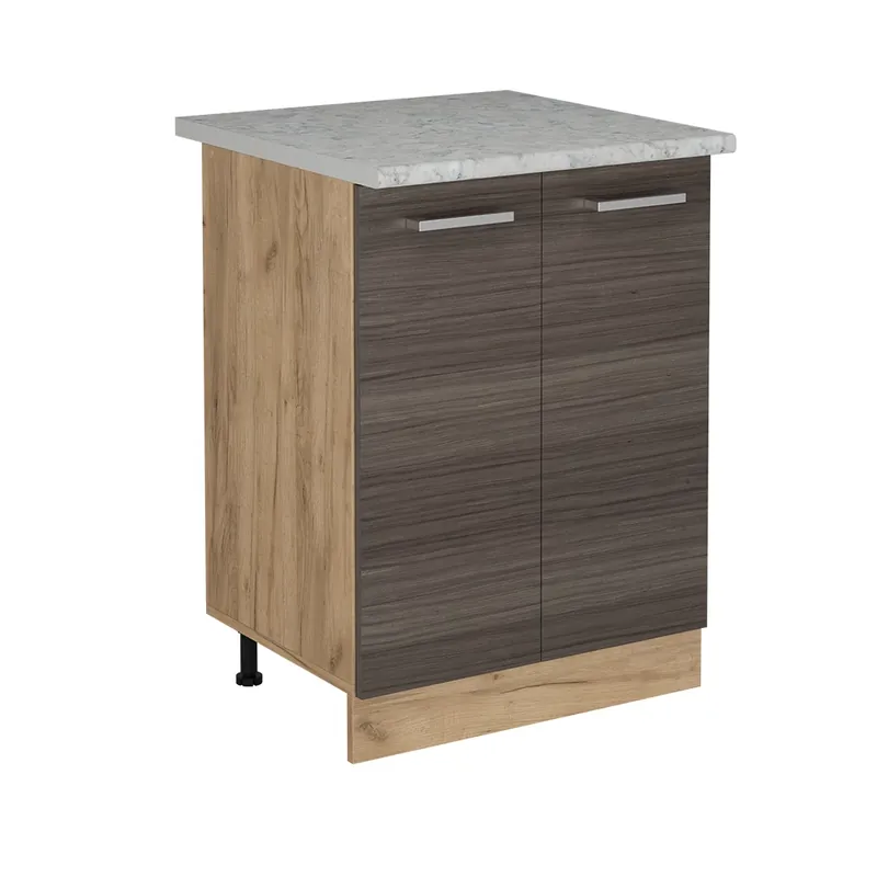 Spodní skříňka kuchyňské linky R-Line Ušlechtilá šedá 60 cm PD Mramor Vicco Nejlepší Volba