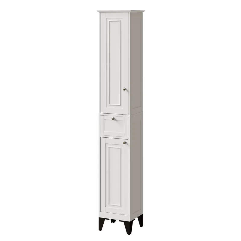Zlevněný Vysoká skříňka Vanity Bílá 32 x 175 cm Vicco