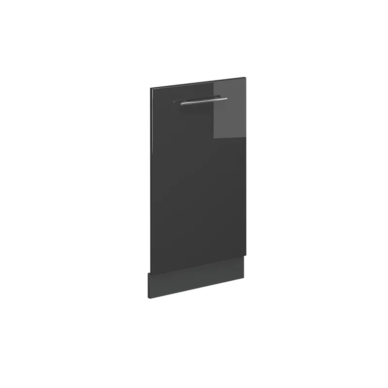 Čelní panel myčky Fame-Line Antracitový vysoký lesk 45 cm bez pracovní desky Vicco Akční Cena