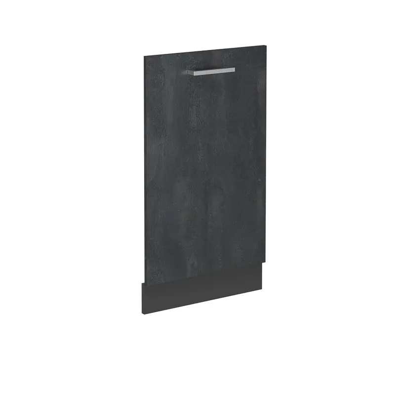 Ověřený Čelní panel myčky R-Line Černý beton 45 cm bez pracovní desky Vicco