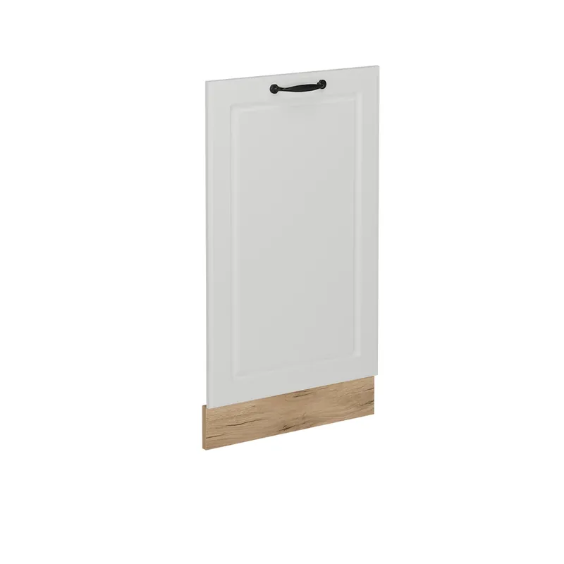 Doprava Zdarma Čelní panel myčky R-Line Bílý venkovský dům 45 cm bez pracovní desky Vicco