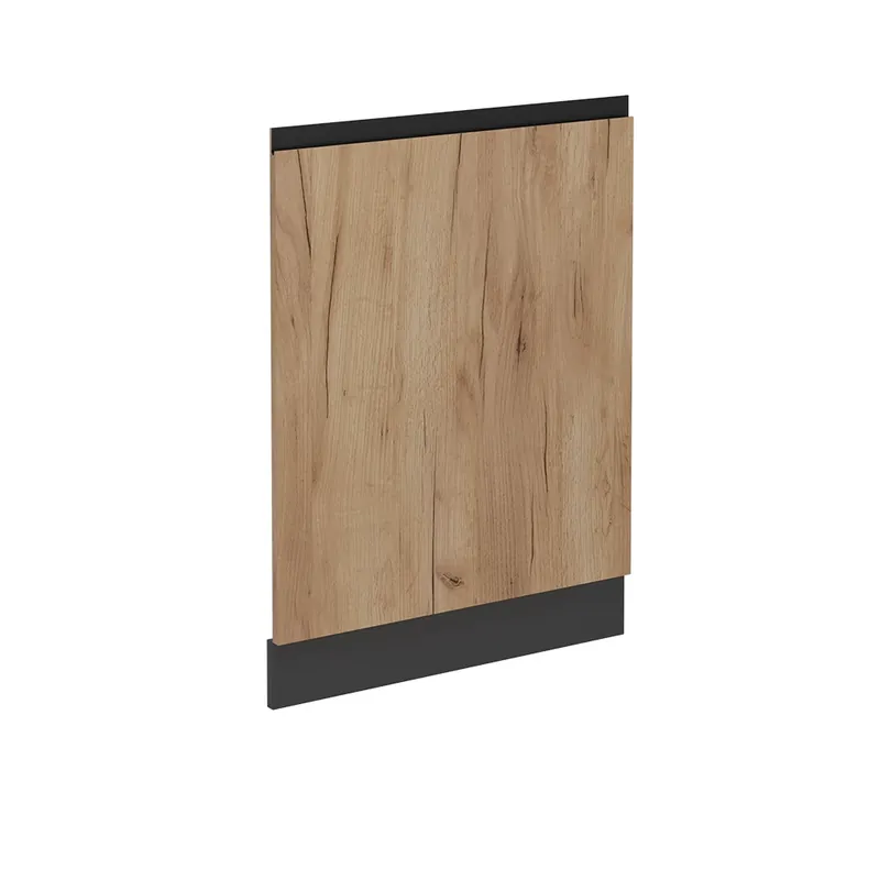 Ihned K Objednání Čelní panel myčky R-Line Zlatý mocný dub 60 cm bez pracovní desky Vicco
