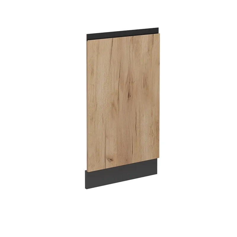 Čelní panel myčky R-Line Zlatý mocný dub 45 cm bez pracovní desky Vicco Levný
