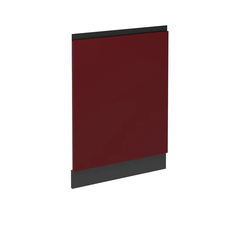 Čelní panel myčky R-Line Červená 60 cm bez pracovní desky Vicco Zlevněný