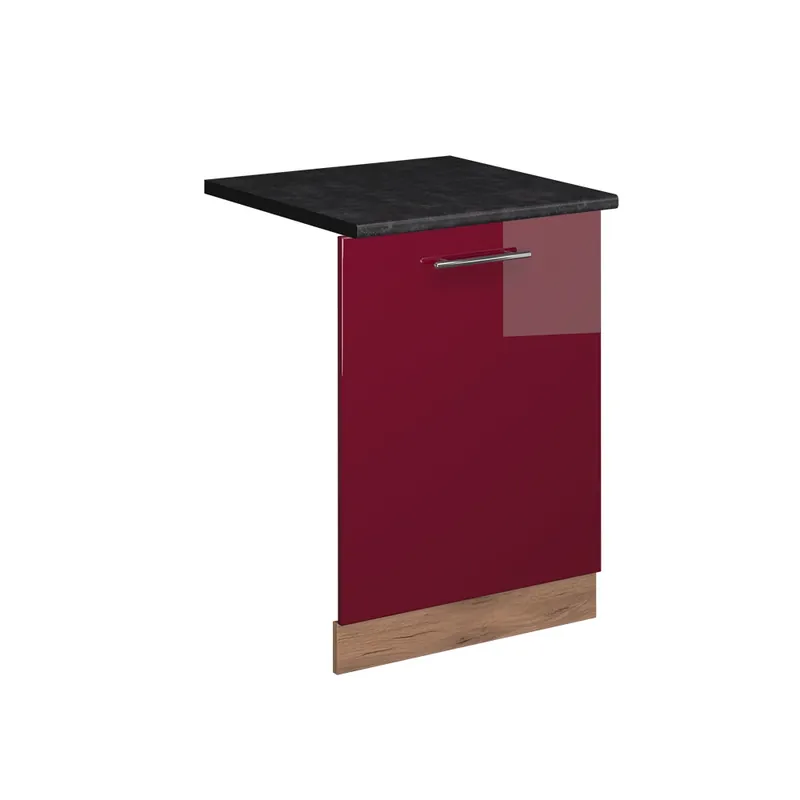 Čelní panel myčky Fame-Line Bordó červená vysoký lesk 60 cm , PD Antracit Vicco Originální