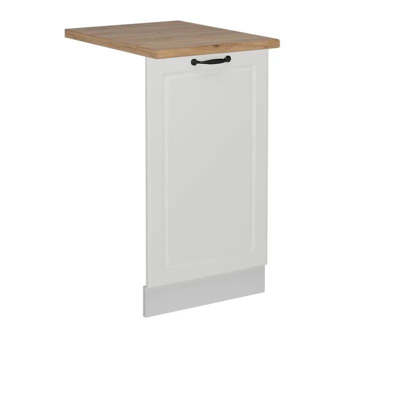 Víkendová Akce Čelní panel myčky R-Line Bílý venkovský dům 45 cm , PD Dub Vicco
