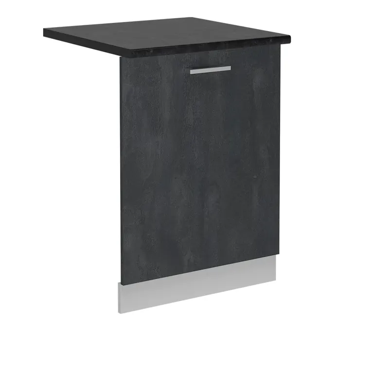 Čelní panel myčky R-Line Černý beton 60 cm , PD Antracit Vicco Nakupujte Hned