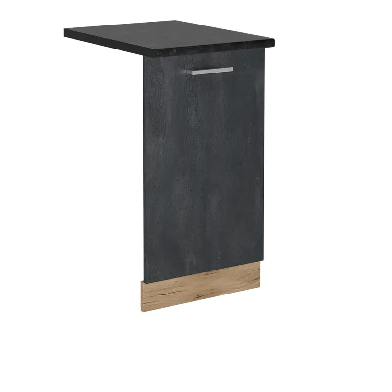 Čelní panel myčky R-Line Černý beton 45 cm , PD Antracit Vicco Nejlepší Volba