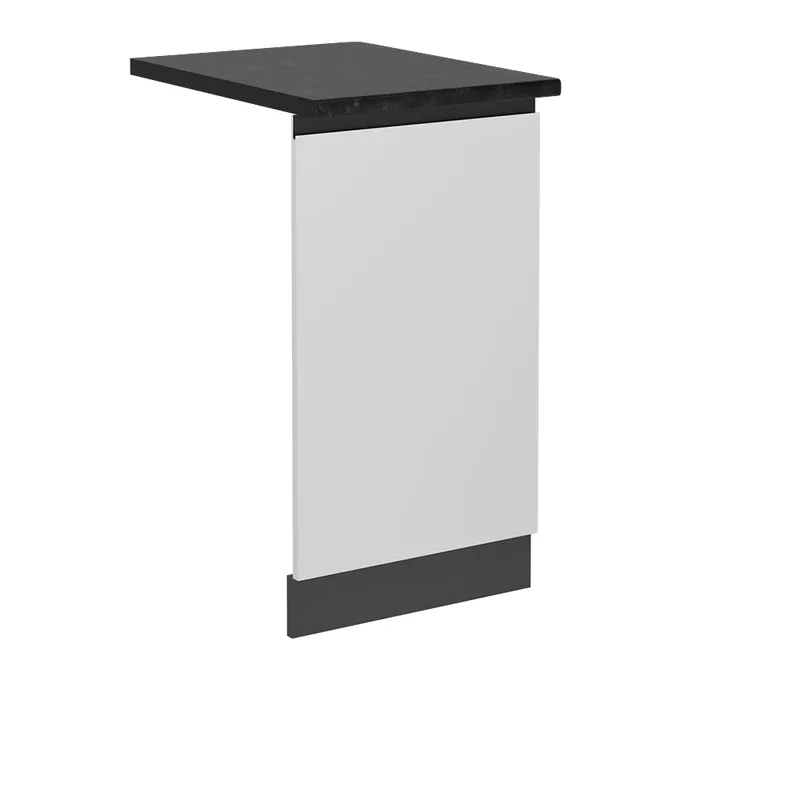 Odeslání Ihned Čelní panel myčky R-Line Bílá 45 cm , PD Antracit Vicco