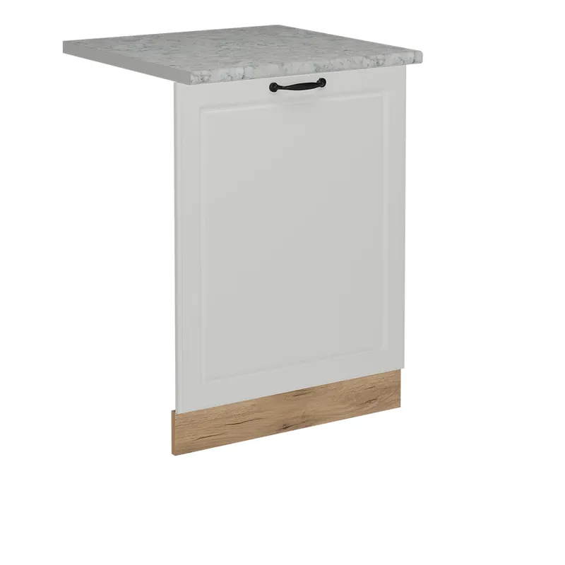 Čelní panel myčky R-Line Bílý venkovský dům 60 cm s pracovní deskou Vicco Super Cena