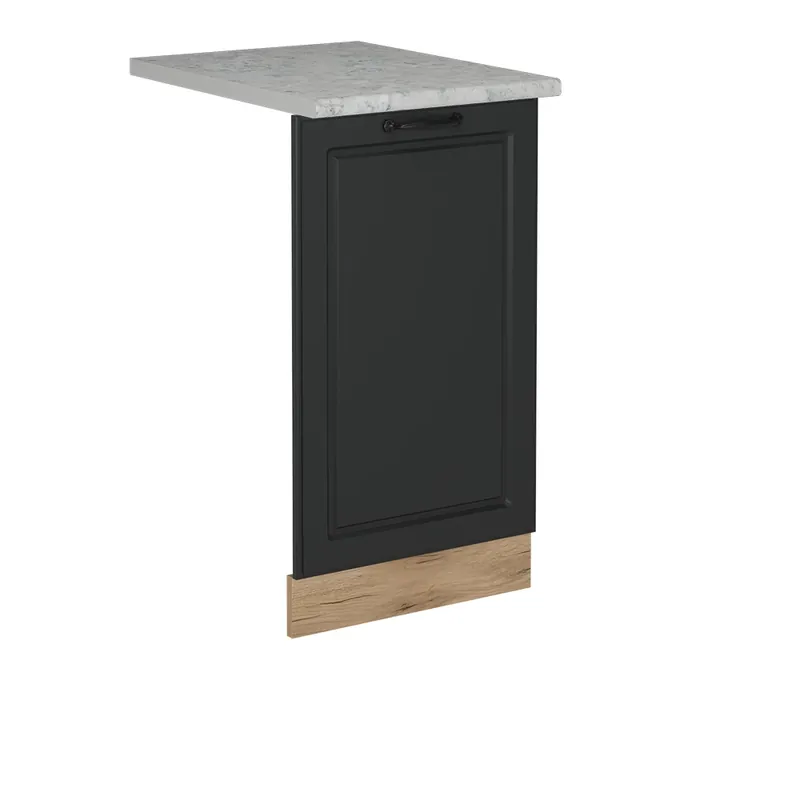 Čelní panel myčky R-Line Antracitový venkovský dům 45 cm s pracovní deskou Vicco Vysoce Kvalitní