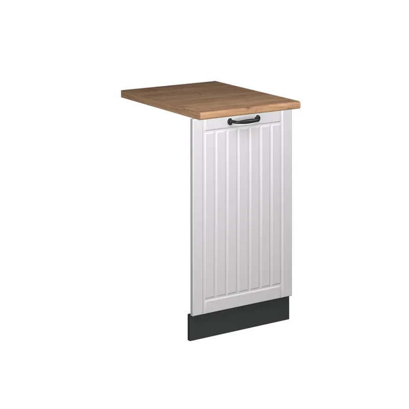 Čelní panel myčky Fame-Line Bílý venkovský dům 45 cm , PD Dub Vicco Speciální Cena