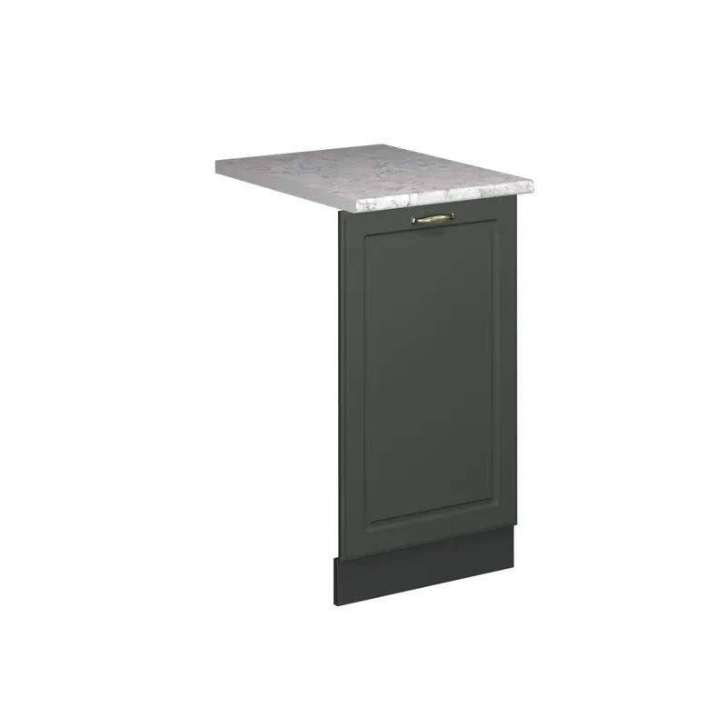 Poslední Šance Čelní panel myčky Fame-Line Zelená zlatá země 45 cm s pracovní deskou Vicco