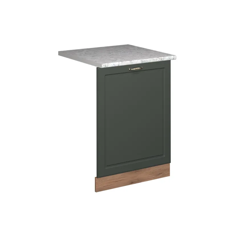 Akce Čelní panel myčky Fame-Line Zelená zlatá země 60 cm s pracovní deskou Vicco