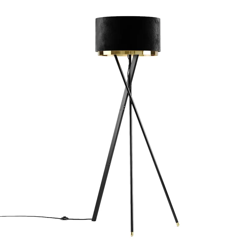 Zlevněný Stojací lampa Goldamo Černá Vicco