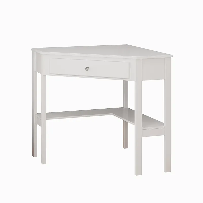 Bezpečná Platba Rohový stůl Velto Bílá 75 x 71.6 cm Vicco