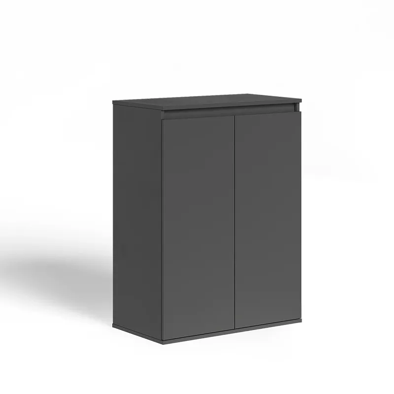 Přímo Od Výrobce Komoda Claus Antracit 74 x 99.6 cm se 2 dveřmi Vicco