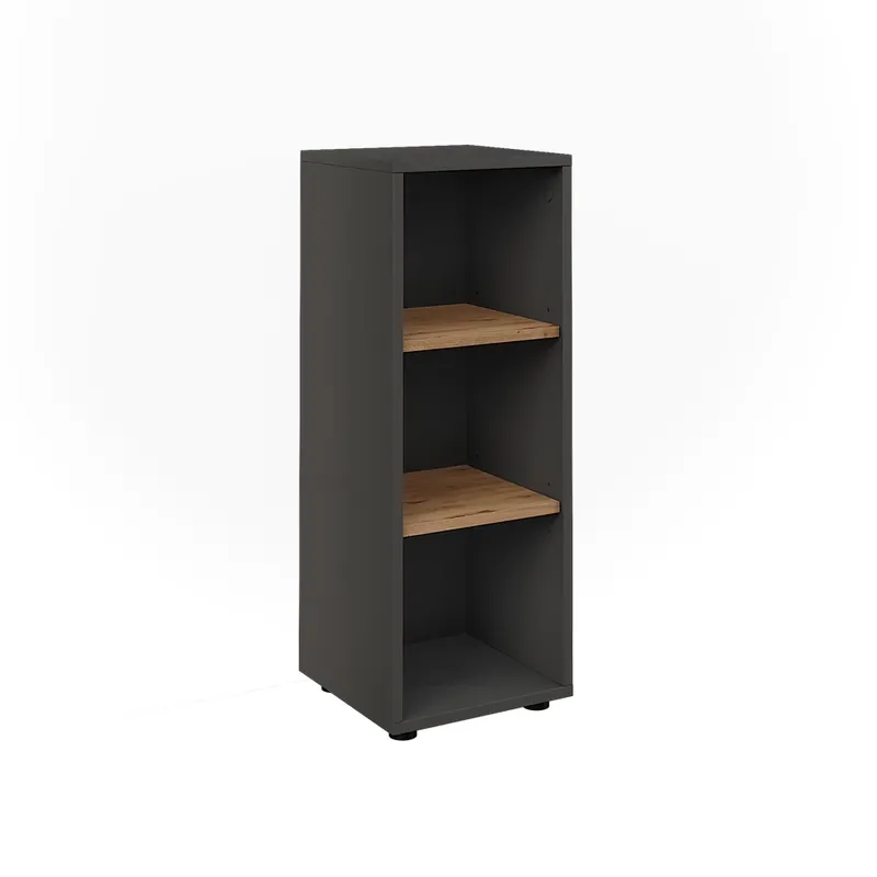 Midi skříňka Irma Antracit/Artisan 30 x 81 cm se 3 úložnými prostory Vicco Aktuální