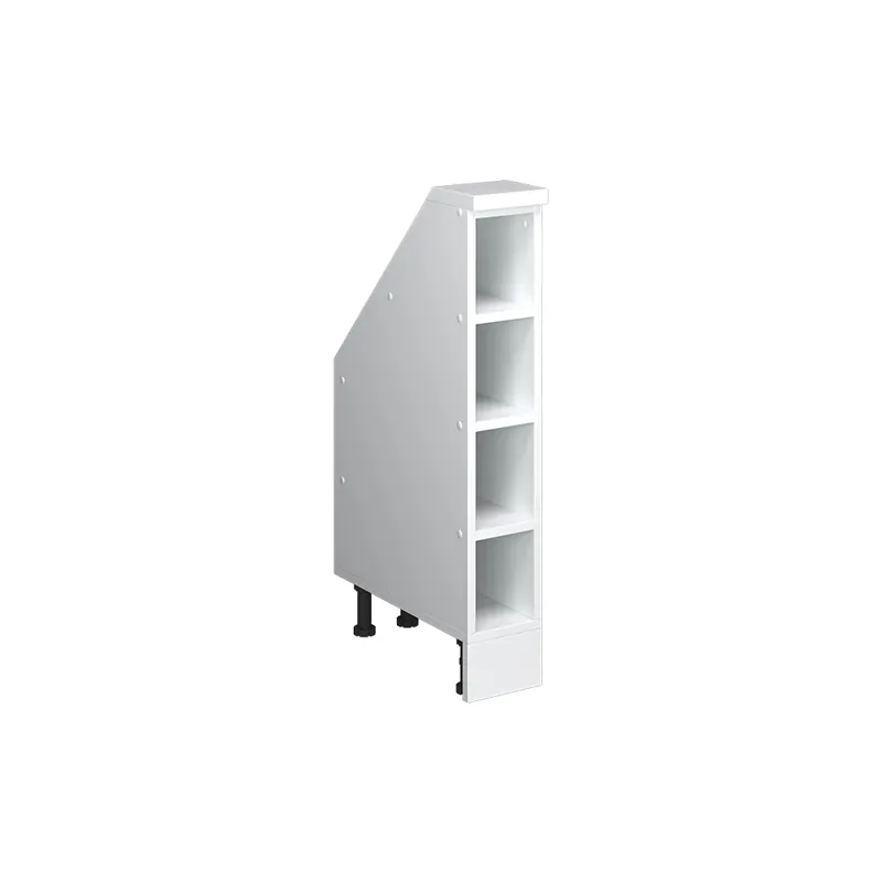 Skříň pod šikmou střechu Rion Bílá 15 x 81.6 cm se 4 přihrádkami Vicco Dokud Zásoby Vydrží