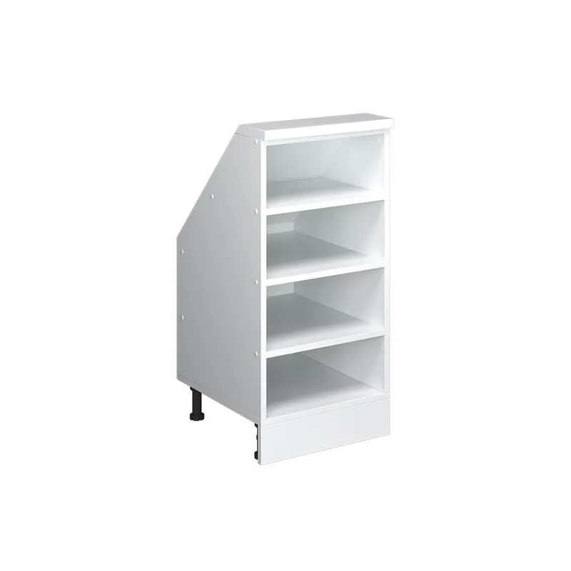 Doprava Zdarma Skříň pod šikmou střechu Rion Bílá 40 x 81.6 cm se 4 přihrádkami Vicco