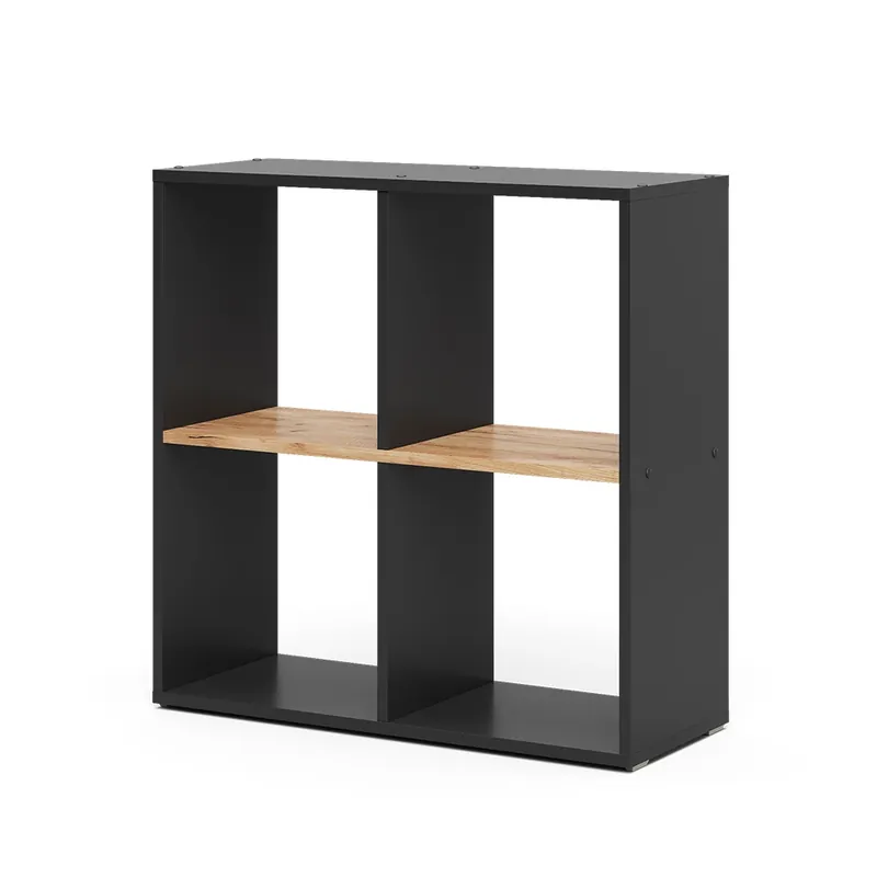 Dělicí stěna Tetra Antracit/zlatý dub 72 x 72.6 cm Vicco Vysoce Kvalitní