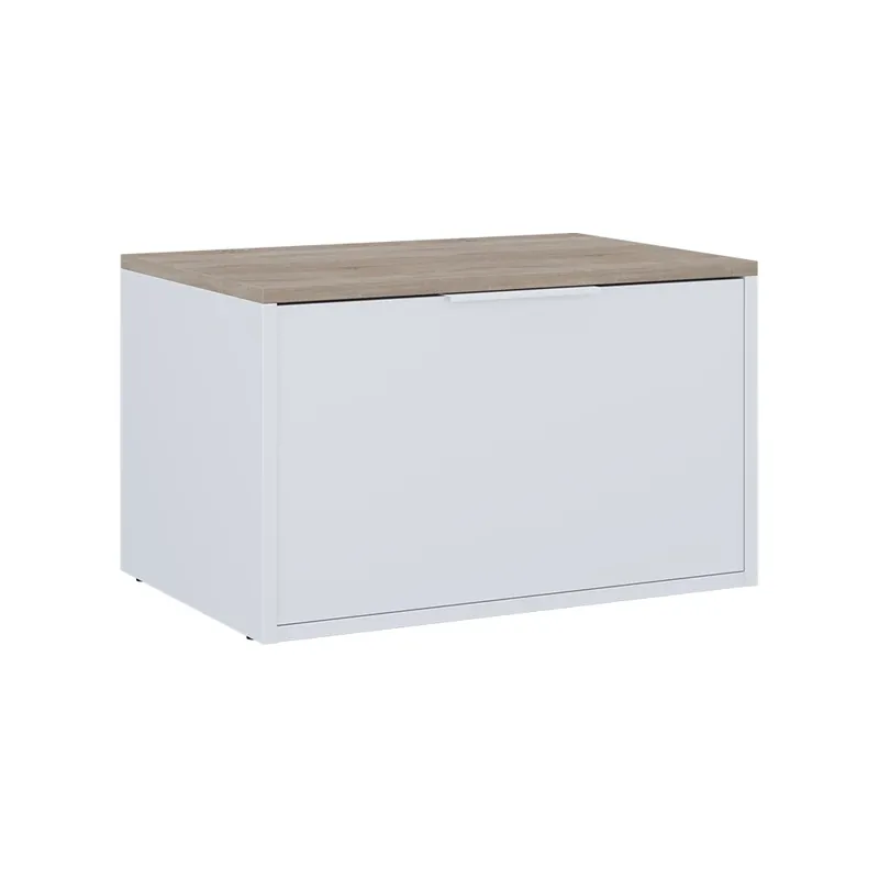 Super Cena Kredenc Betti Bílá/Sonoma 60 x 36 cm s dveřmi Vicco