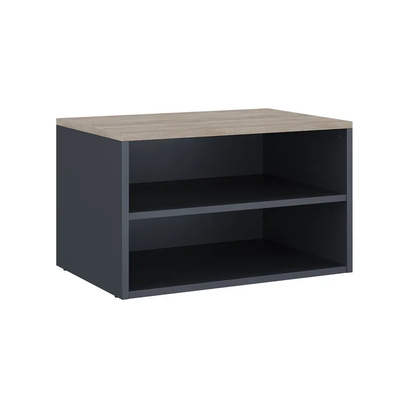 Nejlepší Cena Komoda Betti Anthracite/Sonoma 60 x 36 cm se 2 přihrádkami Vicco