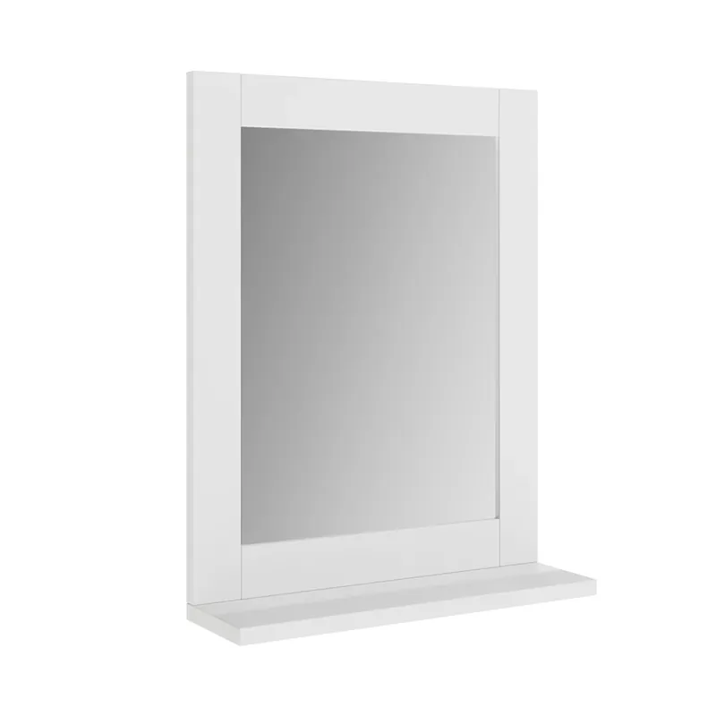 Koupelnové zrcadlo Vilda Bílá 40 x 50 cm Vicco Oblíbený